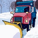 Verborgen sneeuwvlokken in Plough Trucks-scherm voor uitbreiding Chrome-webwinkel in OffiDocs Chromium