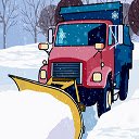 Copos de nieve ocultos en la pantalla Plough Trucks para la extensión Chrome web store en OffiDocs Chromium