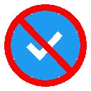 Hide Blue Checks  screen for extension Chrome web store in OffiDocs Chromium