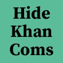 Hide Khan Academy Comments  screen for extension Chrome web store in OffiDocs Chromium