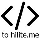 Resalte la pantalla Hilite.me para la extensión Chrome web store en OffiDocs Chromium