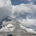 High mountain white clouds  screen for extension Chrome web store in OffiDocs Chromium