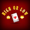 ﻿﻿High or Low Casino Game  screen for extension Chrome web store in OffiDocs Chromium