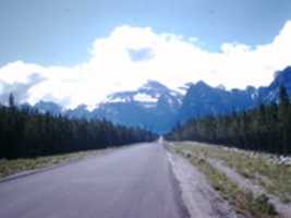 Free download Highway Athabasca Valley free photo or picture to be edited with GIMP online image editor