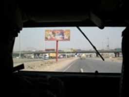 Free download Highway Billboard in Baghdad free photo or picture to be edited with GIMP online image editor