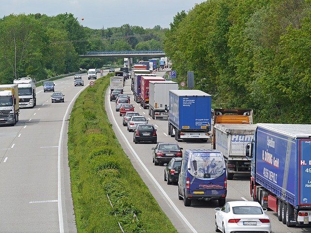 Free download highway traffic jam free picture to be edited with GIMP free online image editor