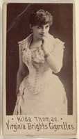 Free download Hilda Thomas, from the Actors and Actresses series (N45, Type 1) for Virginia Brights Cigarettes free photo or picture to be edited with GIMP online image editor