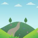 HILL THEME  screen for extension Chrome web store in OffiDocs Chromium
