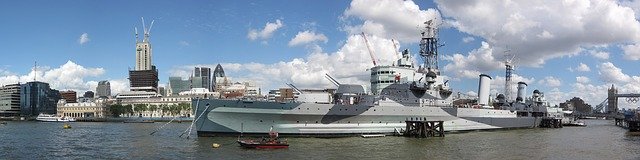 Free download hms belfast warship ship thames free picture to be edited with GIMP free online image editor