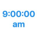 HMS Clock  screen for extension Chrome web store in OffiDocs Chromium