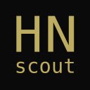 HN Scout  screen for extension Chrome web store in OffiDocs Chromium