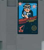 Descarga gratuita Hogans Alley [NES-HA-USA] (Nintendo NES) - Cart Scans foto o imagen gratis para editar con el editor de imágenes en línea GIMP