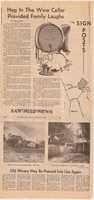 Free download Hog in the wine cellar provided family laughs / old winery may be pressed into use again (San Jose News, February 21, 1975) free photo or picture to be edited with GIMP online image editor