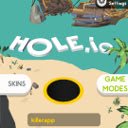 Hole.io Unblocked  screen for extension Chrome web store in OffiDocs Chromium