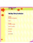Free download Holiday Party Invitation Template DOC, XLS or PPT template free to be edited with LibreOffice online or OpenOffice Desktop online