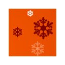 Holiday Snowflakes Theme  screen for extension Chrome web store in OffiDocs Chromium