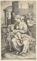 Free download Holy Family with St. John the Baptist free photo or picture to be edited with GIMP online image editor