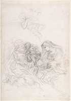 Free download Holy Family with Two Flying Angels. free photo or picture to be edited with GIMP online image editor