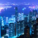 Hong Kong at Night  screen for extension Chrome web store in OffiDocs Chromium