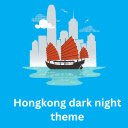 Hongkong dark night theme  screen for extension Chrome web store in OffiDocs Chromium