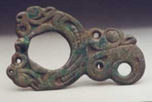 Free download Hook Buckle in the Shape of Three Raptors Heads free photo or picture to be edited with GIMP online image editor