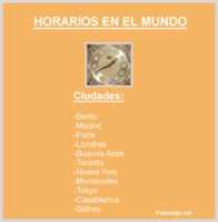 Free download Horarios en el mundo free photo or picture to be edited with GIMP online image editor