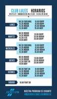 Free download Horarios Lules free photo or picture to be edited with GIMP online image editor
