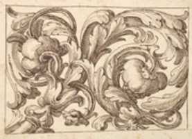 Free download Horizontal Panel Design Filled with a Meandering Acanthus Rinceau and Two Fantastical Creatures. free photo or picture to be edited with GIMP online image editor