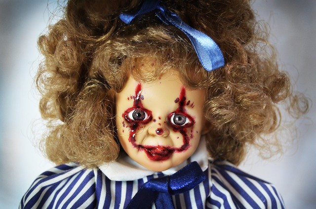 Unduh gratis Horror Doll Girl - foto atau gambar gratis untuk diedit dengan editor gambar online GIMP