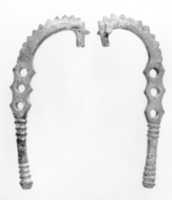 Free download Horse bit cheekpieces in form of a horse with spiked mane free photo or picture to be edited with GIMP online image editor