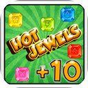 Hot Jewels Game in Browser Free  Offline available  screen for extension Chrome web store in OffiDocs Chromium