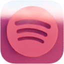 Hot Pink spotify  screen for extension Chrome web store in OffiDocs Chromium