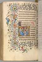 Free download Hours of Charles the Noble, King of Navarre (1361-1425), fol. 284v, Four Doctors of the Church free photo or picture to be edited with GIMP online image editor