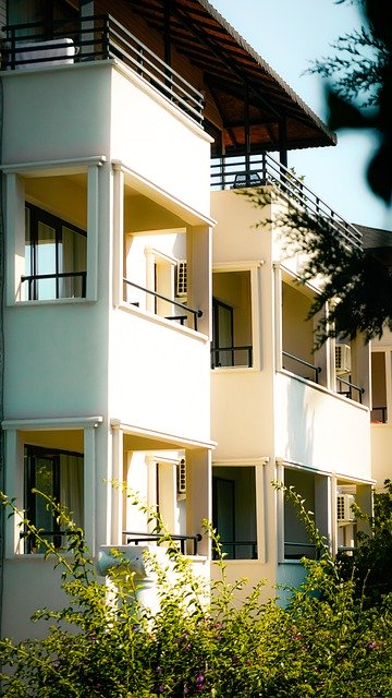 Free download house building wall balcony garden free picture to be edited with GIMP free online image editor