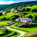 House on the hill wallpaper  screen for extension Chrome web store in OffiDocs Chromium