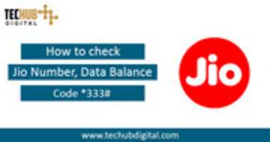 Free download How To Check Jio Number free photo or picture to be edited with GIMP online image editor