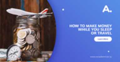 Free download How to Make Money While You Sleep or Travel free photo or picture to be edited with GIMP online image editor