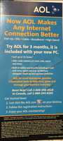 Free download HP AOL 3 Month Trial Flyer free photo or picture to be edited with GIMP online image editor