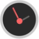 Pantalla de reloj HTML para la extensión Chrome web store en OffiDocs Chromium