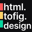 html.tofig.design  screen for extension Chrome web store in OffiDocs Chromium