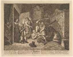 Free download Hudibras Catechized (Twelve Large Illustrations for Samuel Butlers Hudibras, Plate 9) free photo or picture to be edited with GIMP online image editor