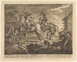 Free download Hudibras Sallying Forth (Twelve Large Illustrations for Samuel Butlers Hudibras, Plate 2) free photo or picture to be edited with GIMP online image editor