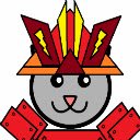 Hypnotic Samurai Space Cat  screen for extension Chrome web store in OffiDocs Chromium