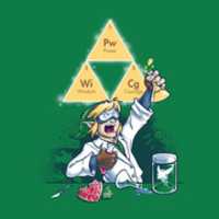 Free download HYRULEAN SCIENCE Shirt Design free photo or picture to be edited with GIMP online image editor