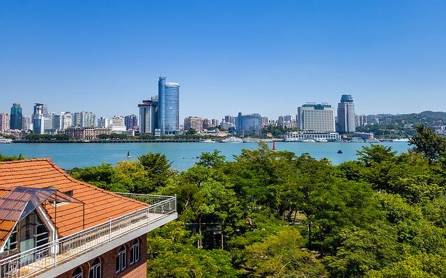 무료 다운로드 Xiamen Gulangyu Island Sea The - 무료 무료 사진 또는 GIMP 온라인 이미지 편집기로 편집할 수 있는 사진