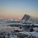 Iceberg and sunset  screen for extension Chrome web store in OffiDocs Chromium