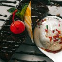 Ice Cream Beside A Brownie  screen for extension Chrome web store in OffiDocs Chromium
