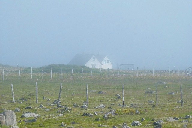 免费下载冰岛雾孤独旅行免费图片使用 GIMP 免费在线图像编辑器进行编辑