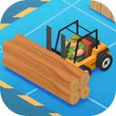 Idle Lumber Inc Game Manage, Upgrade, and Expand Your Sawmill!  screen for extension Chrome web store in OffiDocs Chromium