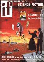 Free download If: World of Science Fiction (Franchise by Isaac Asimov) August 1955  free photo or picture to be edited with GIMP online image editor
